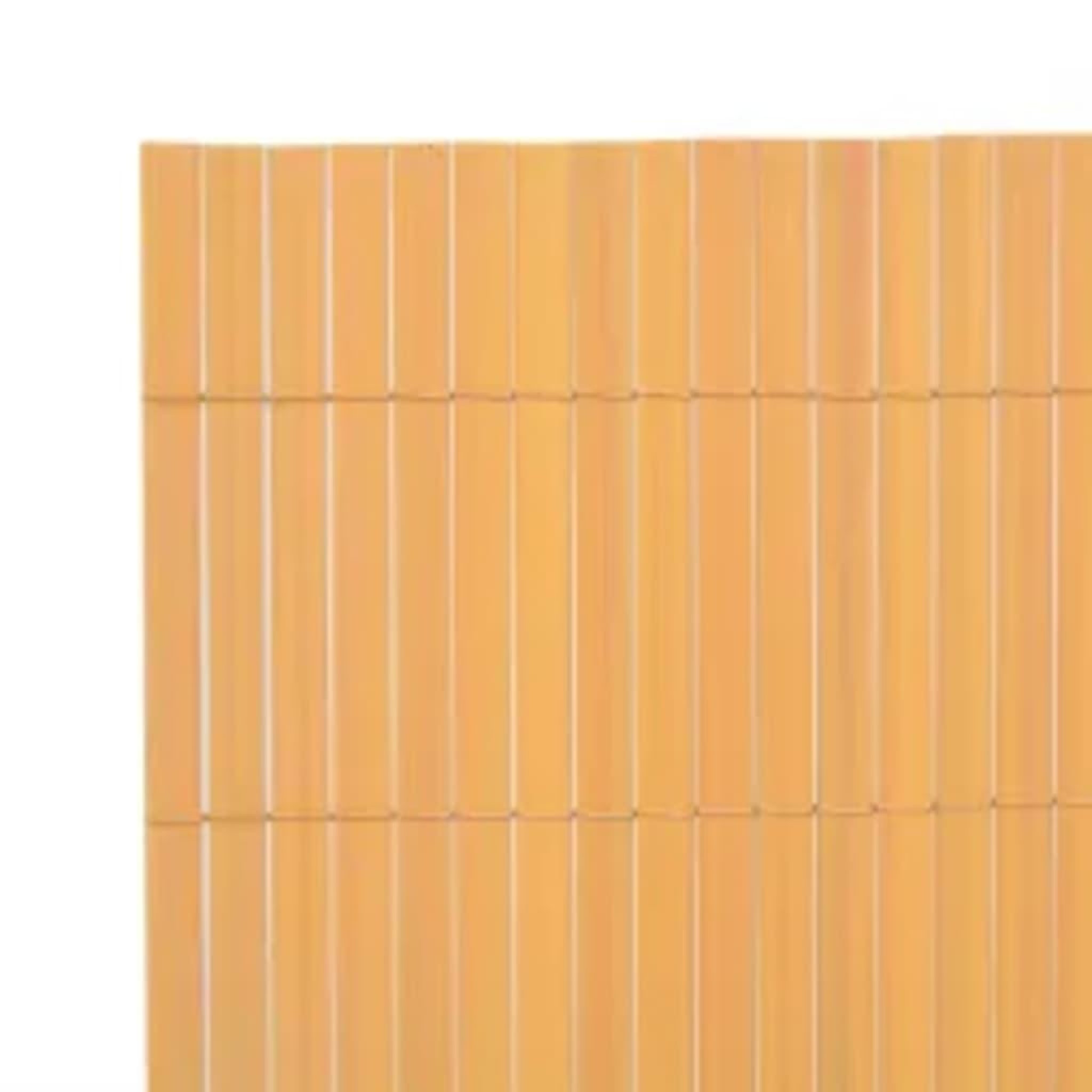 Voir la diapositive 5 : VIDAXL Cloture de jardin double face 110x500 cm Jaune