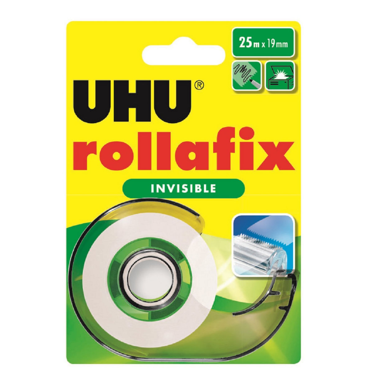 UHU Dévidoir Rollafix invisible 25m