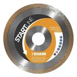 DIAM INDUSTRIES Disque diamant standard 125x22,23mm pour carrelage DIAM INDUSTRIES CR60125