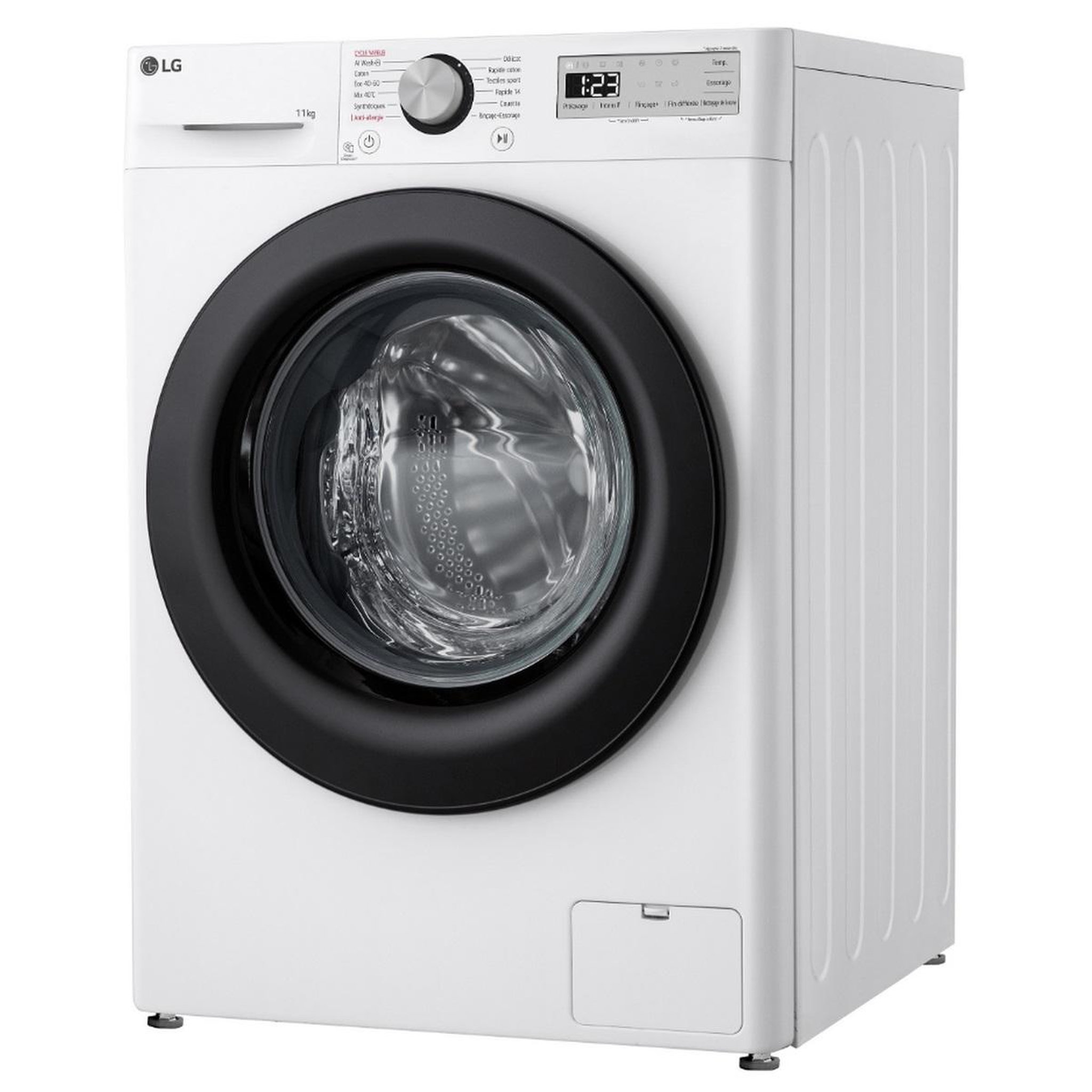 Voir la diapositive 3 : LG Lave-linge frontal 11kg 1400 tours/min blanc - f14r15whs