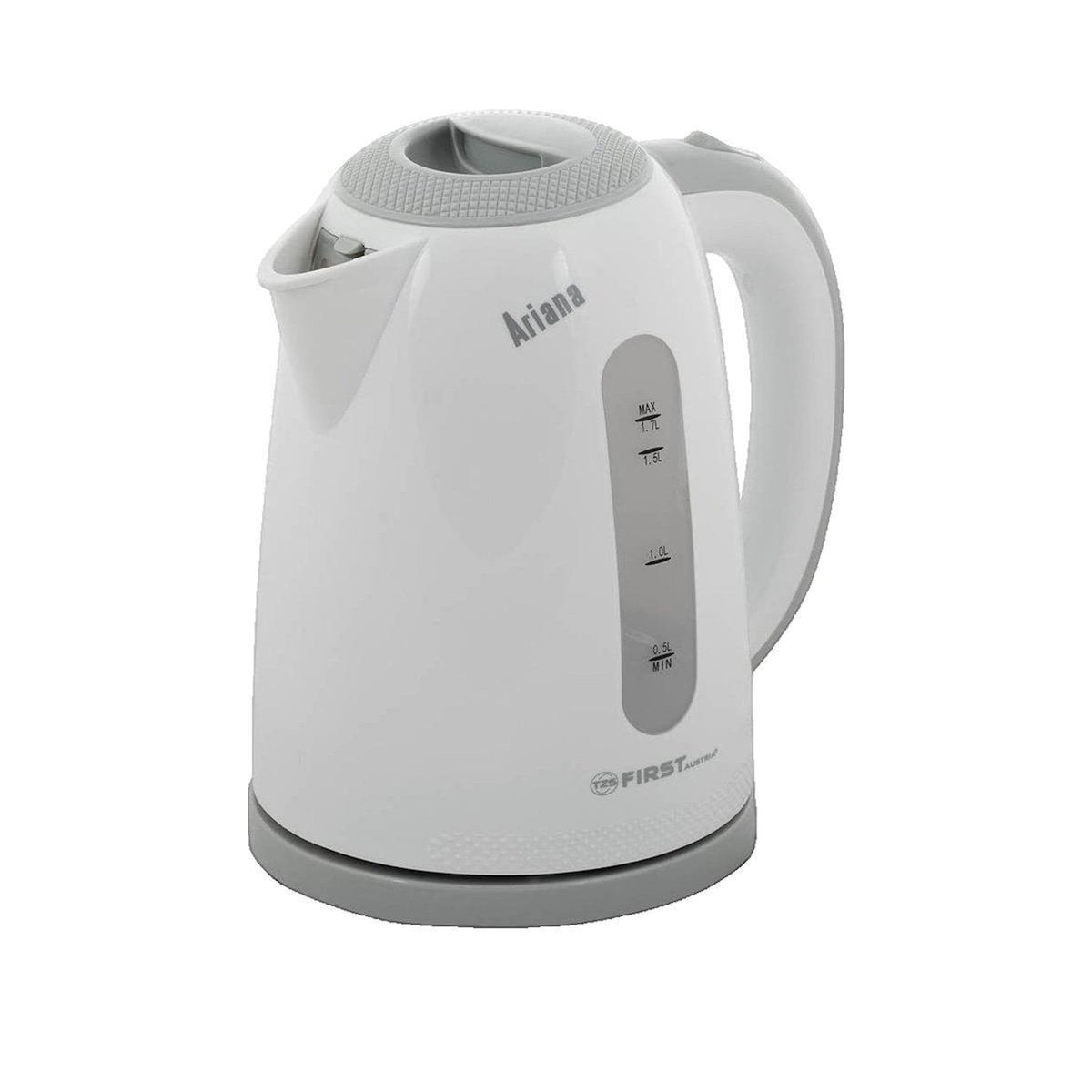 MA PREMIERE MONTRE Bouilloire électrique First Austria 1,7 litres Blanc-gris
