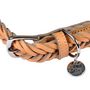 Voir la diapositive 2 : Paris Prix Collier pour Chien Réglable  Tressé  50-70cm Naturel
