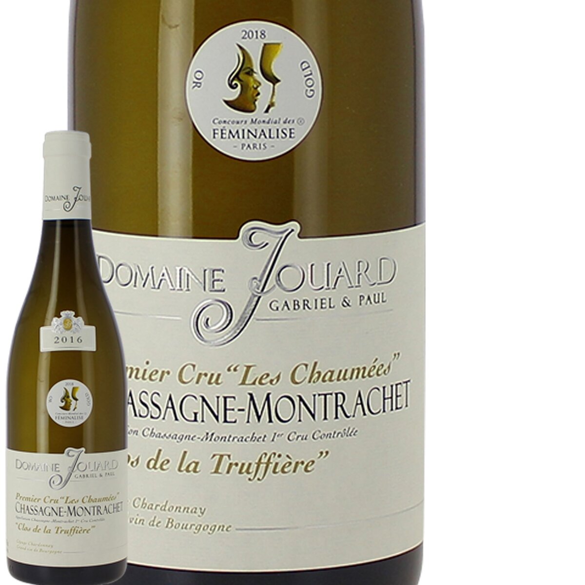 Chaumees Clos de la Truffière Domaine Jouard Chassagne Montrachet Cru Blanc 2016