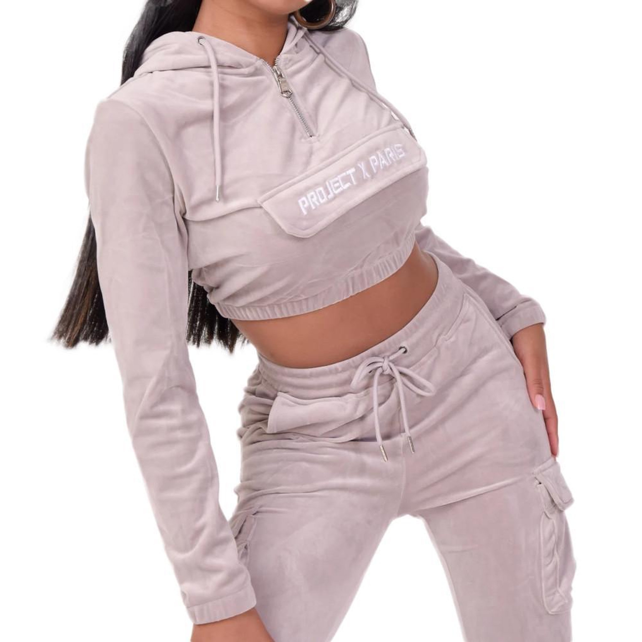 Voir la diapositive 1 : Project X Sweat à Capuche  Femme Project X Paris