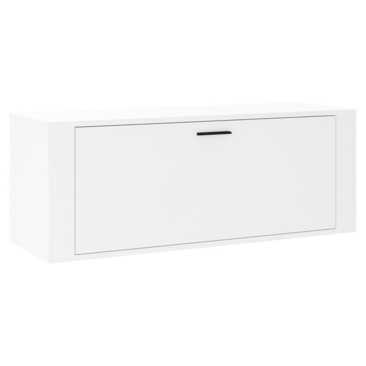 VIDAXL Armoire a chaussures murale Blanc 100x35x38cm Bois d'ingenierie