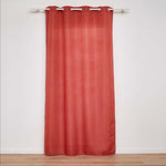 Paris Prix Rideau à Œillets  Zeline  140x260cm Terracotta