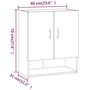 Voir la diapositive 6 : VIDAXL Armoire murale Chene sonoma 60x31x70 cm Bois d'ingenierie