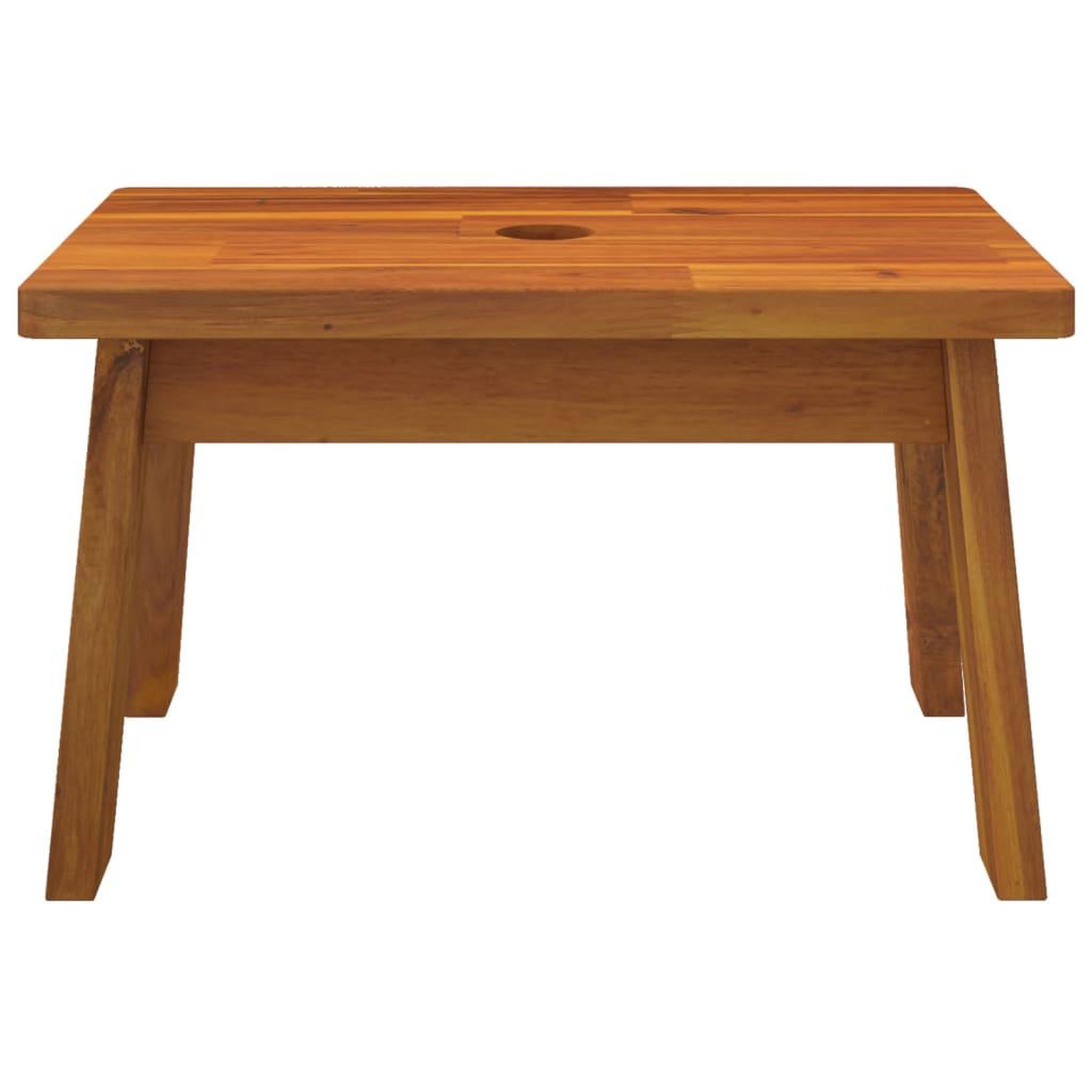 Voir la diapositive 4 : VIDAXL Tabouret-escabeau 38x26x22 cm bois d'acacia solide