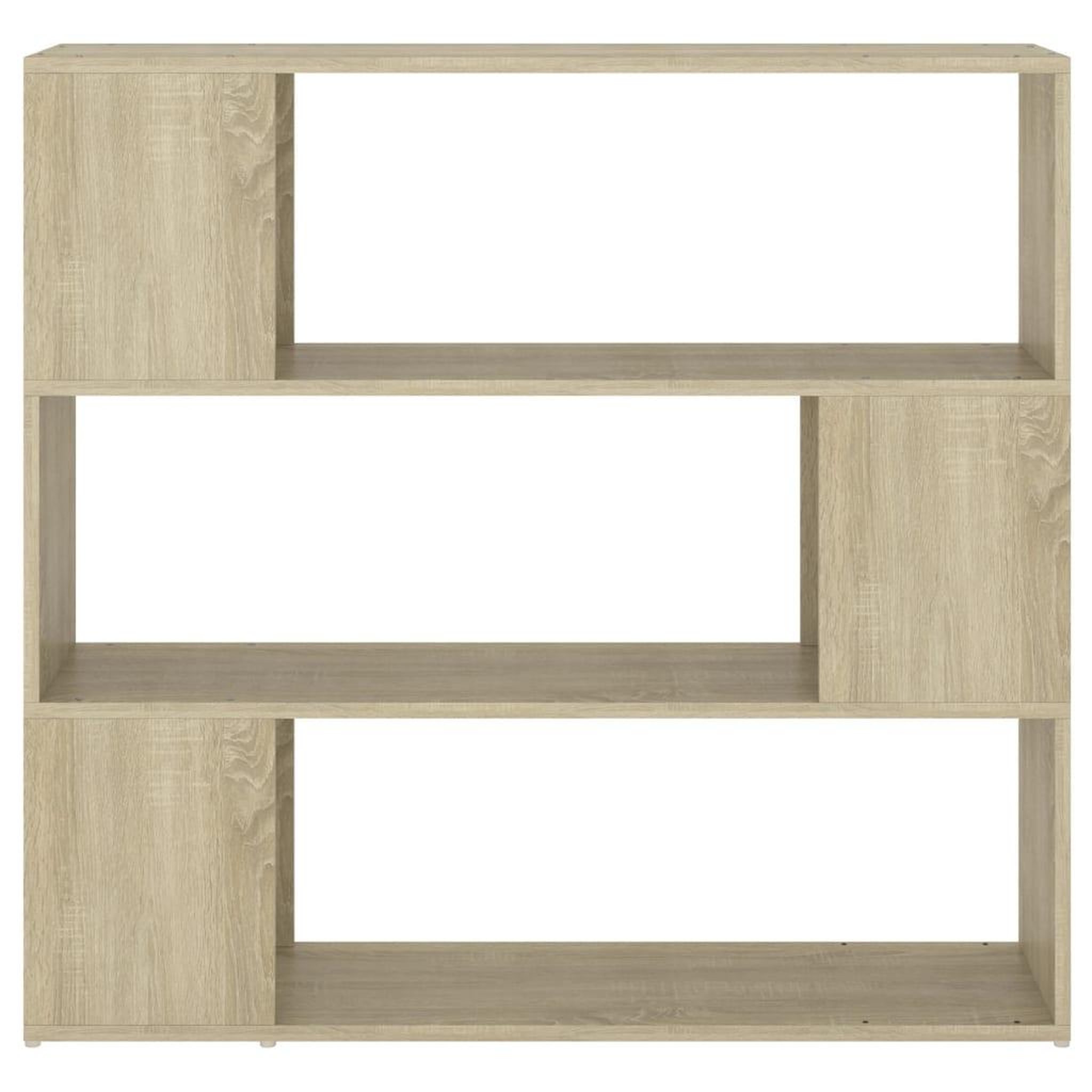 Voir la diapositive 5 : VIDAXL Bibliotheque/Separateur de piece Chene sonoma 100x24x94 cm