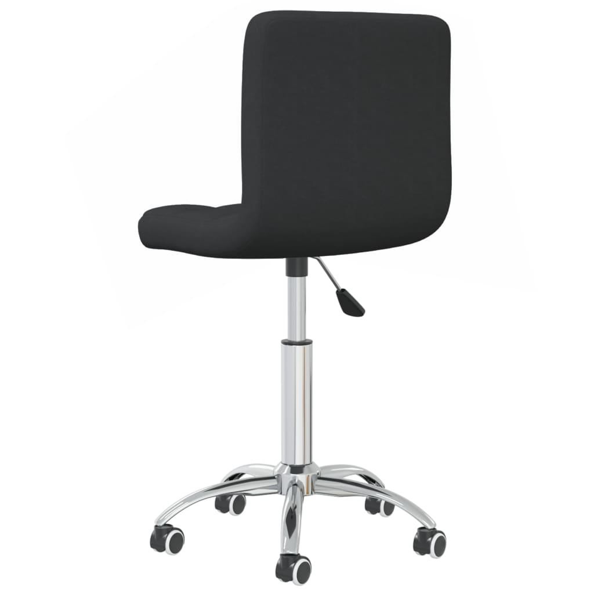 Voir la diapositive 5 : VIDAXL Chaise pivotante de bureau Noir Tissu