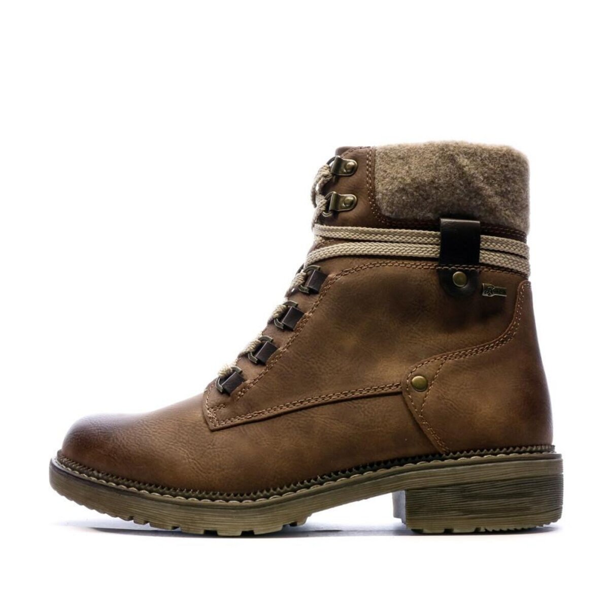 RELIFE Boots Camel Femme Relife Jitone pas cher Auchan.fr