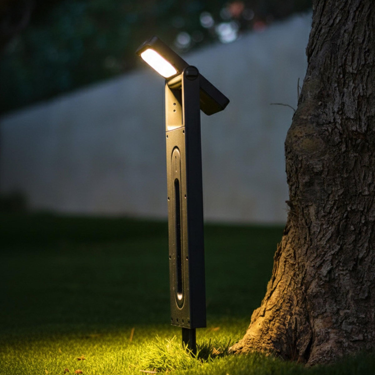 Lumisky Lot de 2 balises solaires BRITY Noir ABS H49cm