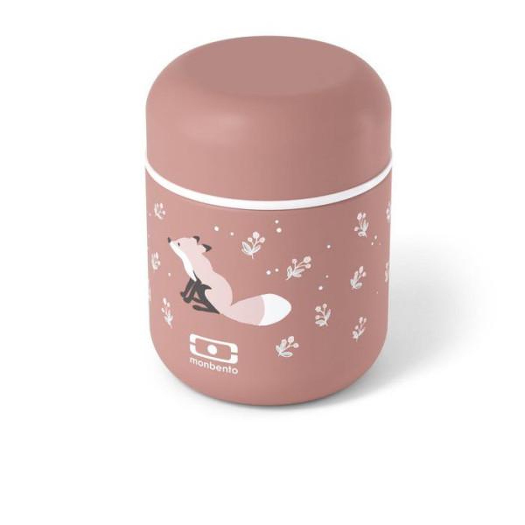monbento Petite Lunch Box Isotherme - MONBENTO - Boîte repas hermétique - Garde le repas chaud/frais jusqu'a 5h - MB Capsule Fox