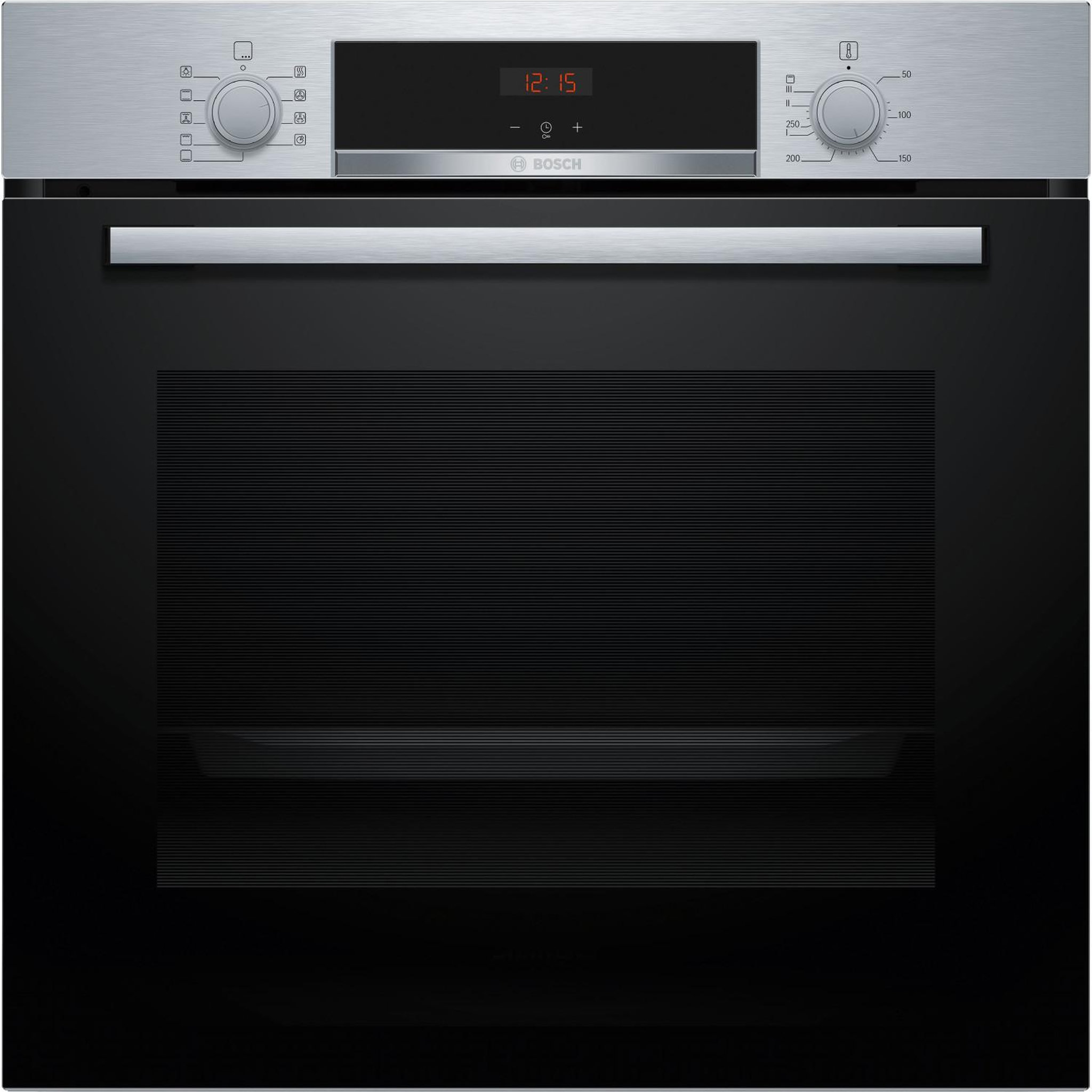 BOSCH Bosch serie 4 hba514bs3 four 71 l 3400 w a+ noir, acier inoxydable