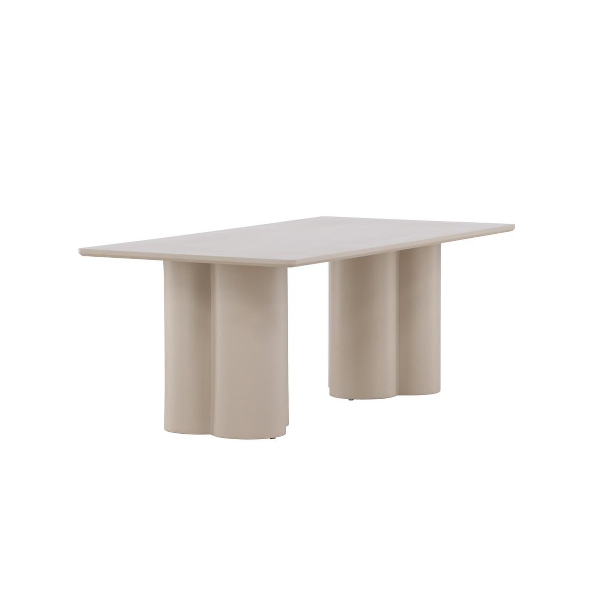 Voir la diapositive 3 : Paris Prix Table basse design  olivia  120cm beige