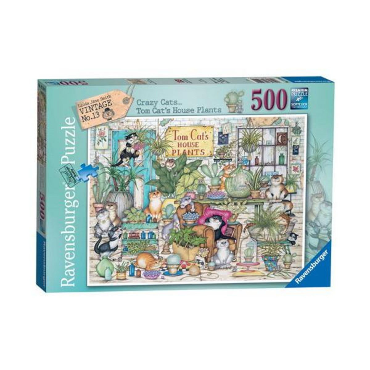 RAVENSBURGER Puzzle Ravensburger Tom Cat's House Plants 500 pièces