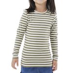 NAME IT T Shirt Manches Longues /Blanc Fille Name it Fsuraja. Coloris disponibles : Vert