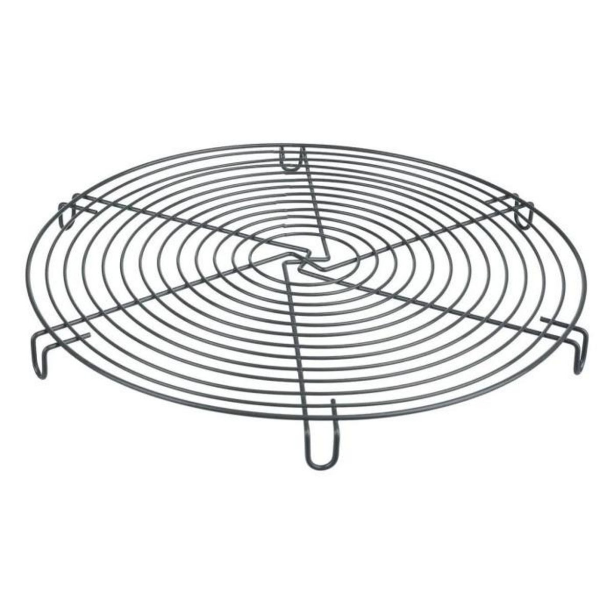 FIVE Volette à Pâtisserie Ronde Métal  Gourmand' 30cm Taupe