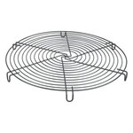 FIVE Volette à Pâtisserie Ronde Métal  Gourmand' 30cm Taupe