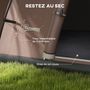 Voir la diapositive 5 : OUTSUNNY Tente de camping familiale 5-6 pers. étanchéité 3000 mm sac coloris café