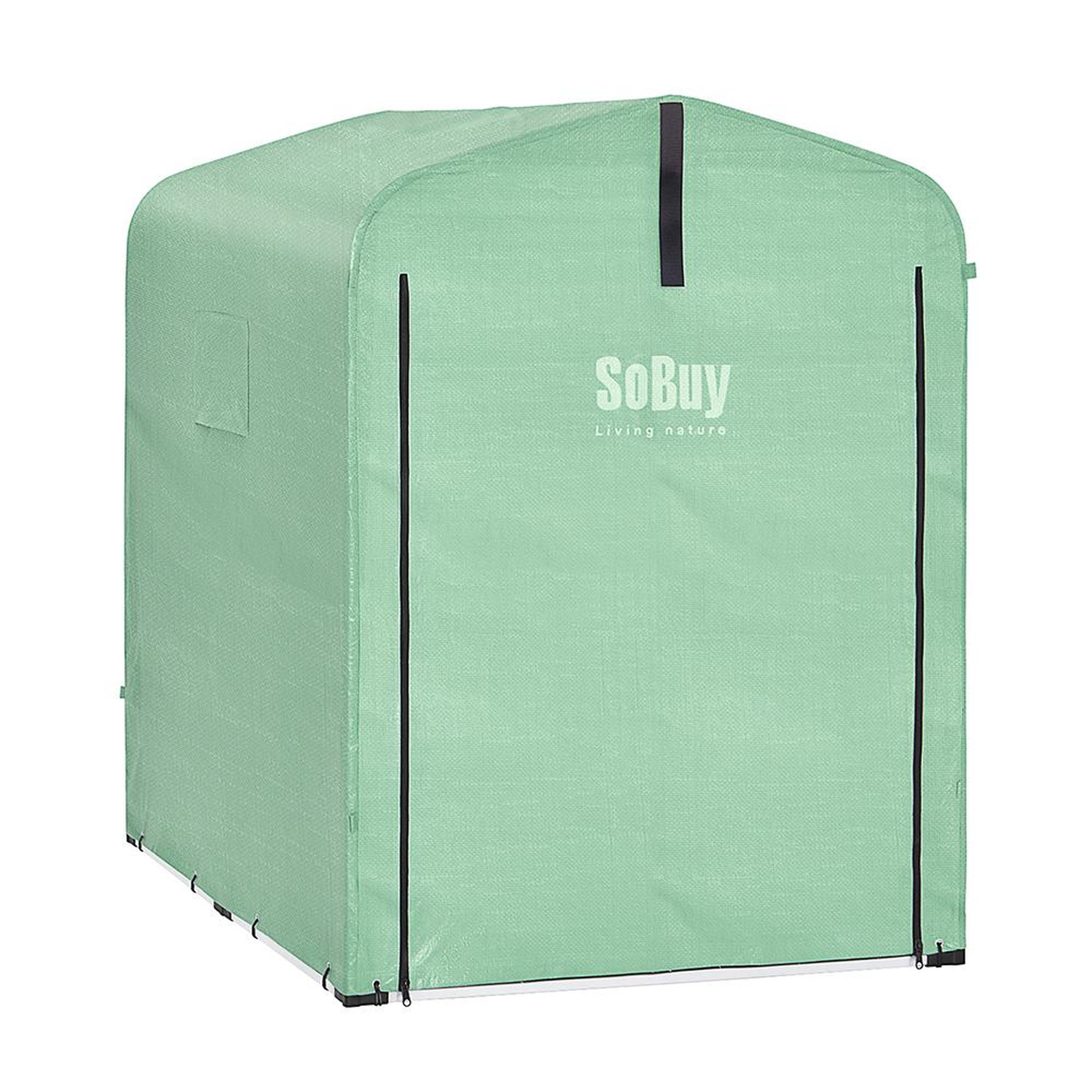 Voir la diapositive 1 : SOBUY SoBuy - Abri À Vélos 1 porte - Fonctionnel - KLS11-V