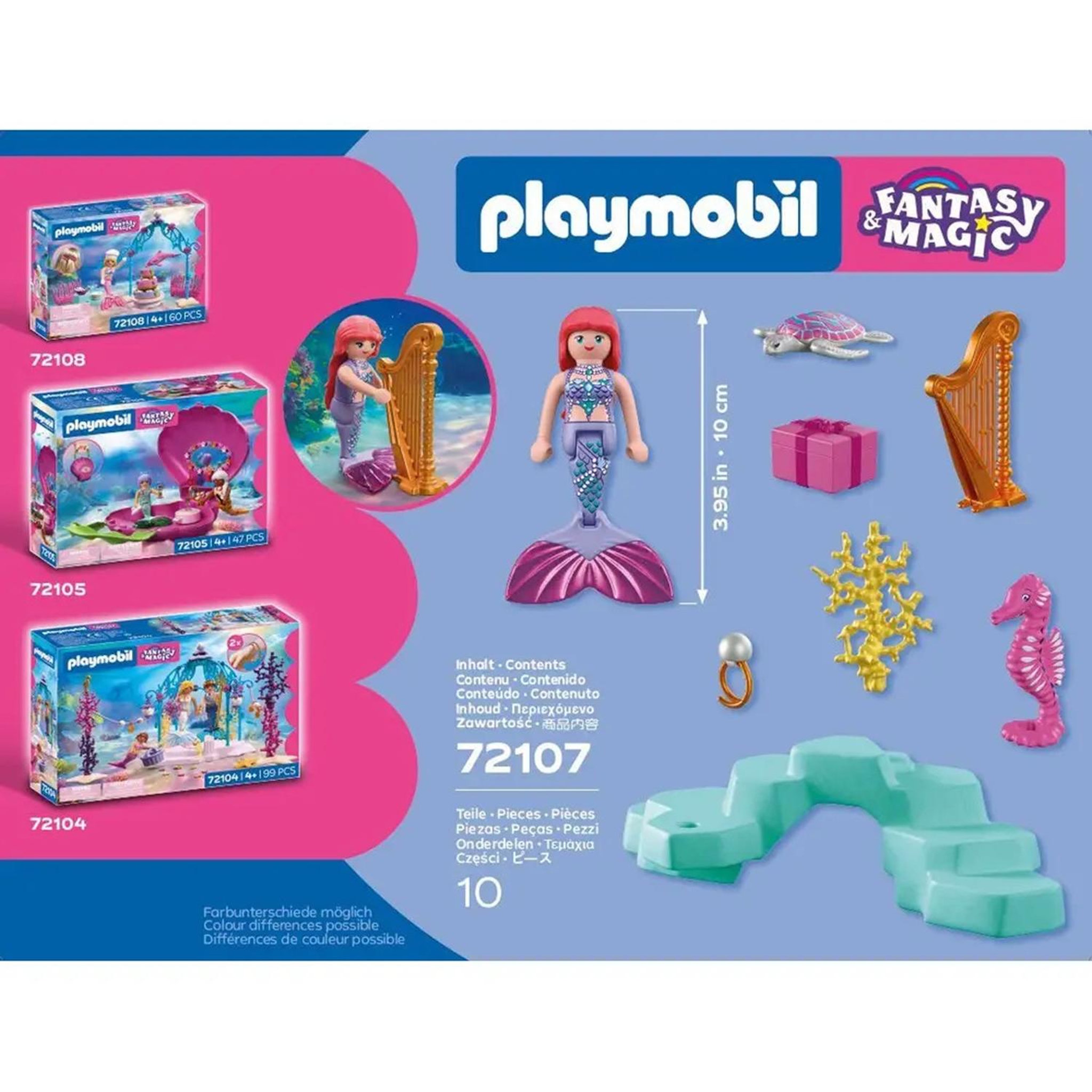 Voir la diapositive 3 : PLAYMOBIL Sirène avec un cadeau