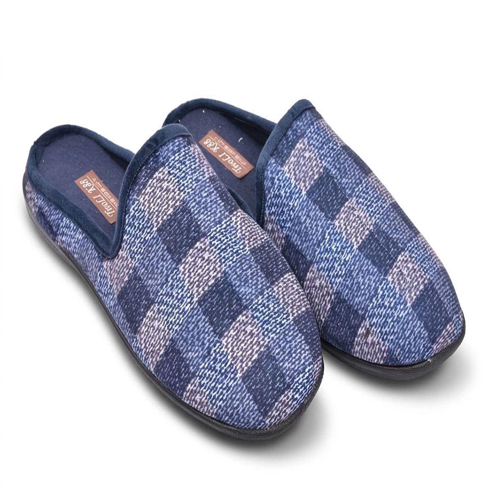 Voir la diapositive 3 : OZABI OZABI Pantoufles Homme Mule Chaudes Antiderapantes Confort