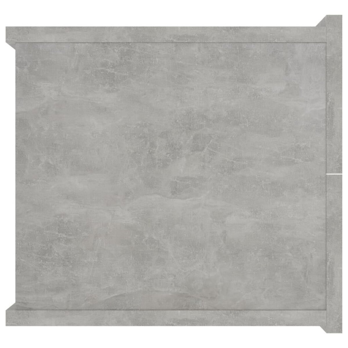 VIDAXL Table de chevet Gris beton 40x30x30 cm Bois ingenierie