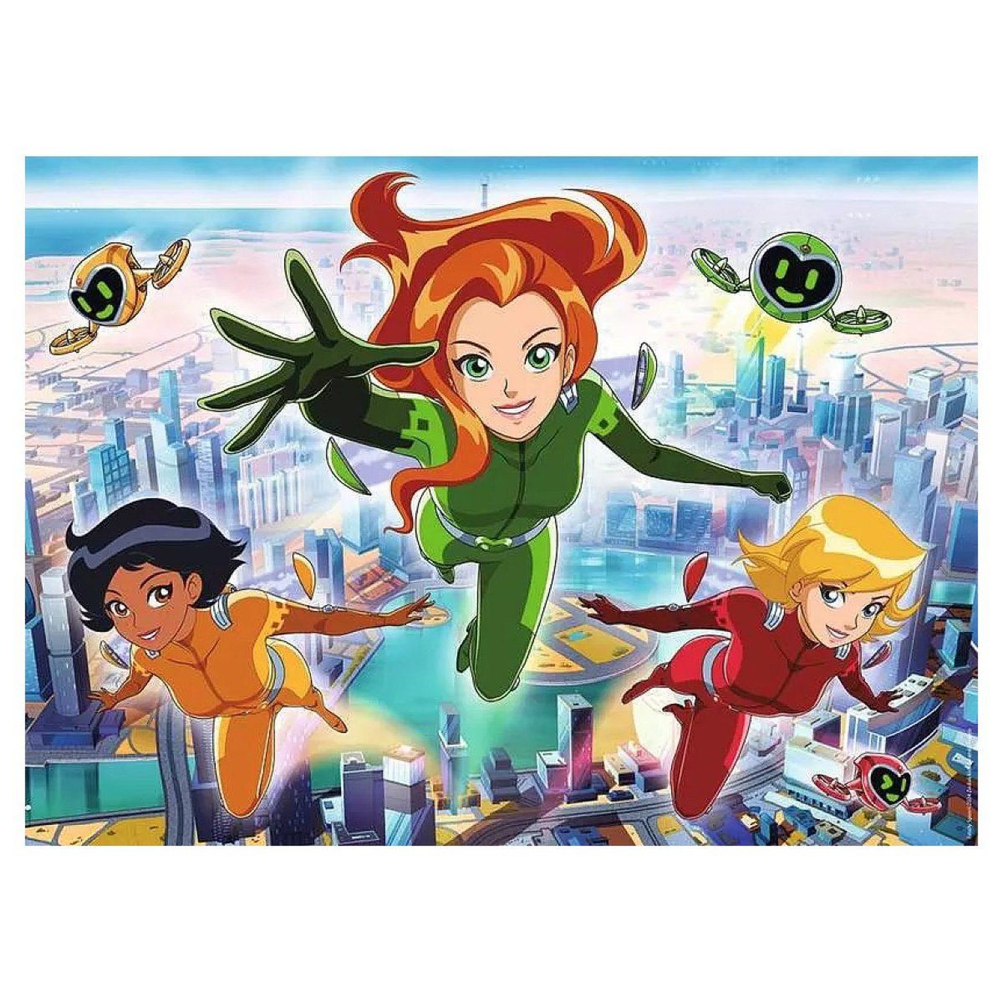 Voir la diapositive 2 : RAVENSBURGER Puzzle 100p les totally spies en mission