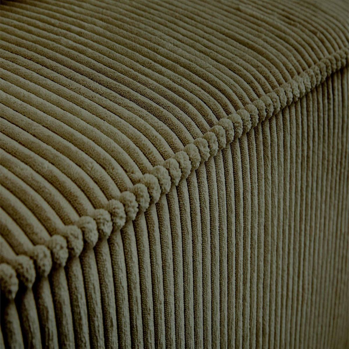 LISA DESIGN Colombine - module d'assise - en velours côtelé