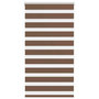 Voir la diapositive 1 : VIDAXL Store zebre marron 80x150 cm largeur du tissu 75,9 cm polyester