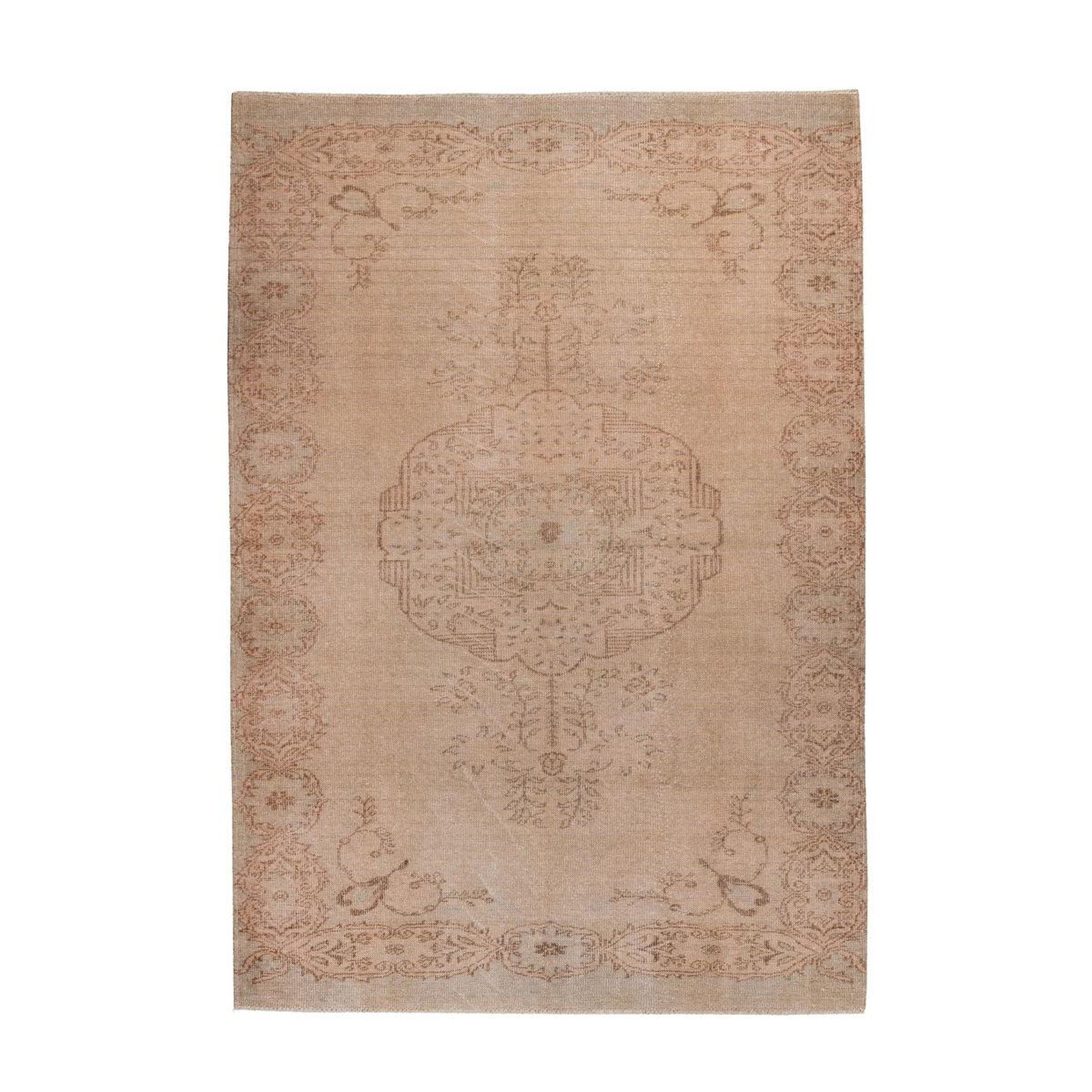 Voir la diapositive 1 : Paris Prix Tapis Vintage à Poils Courts  Toska  Beige