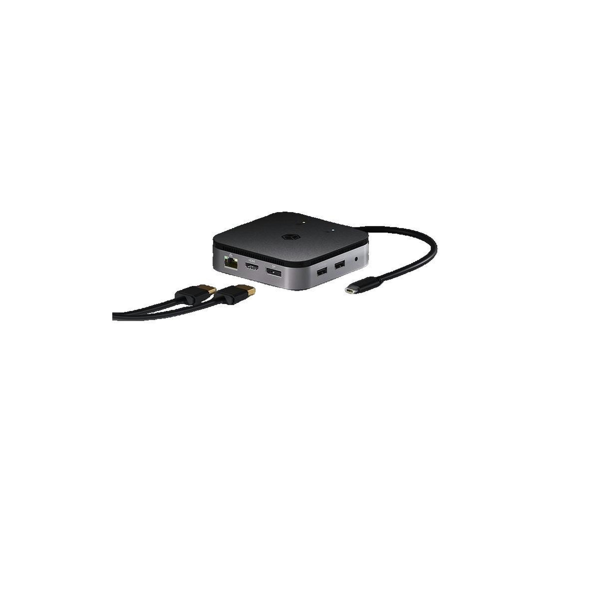 Voir la diapositive 3 : Icy Box Station d'accueil Icy-Box IB-DK408-C41 USB 4 Type-C 7 ports 8K
