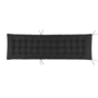 Voir la diapositive 3 : ID MARKET Lot de 2 coussins universel de transat ADAM 180cm noir