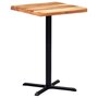 Voir la diapositive 2 : VIDAXL Pied de table de bistro Noir 76x76x107 cm Fonte