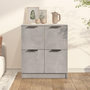 Voir la diapositive 1 : VIDAXL Buffet Gris beton 60x30x70 cm Bois d'ingenierie