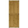 Voir la diapositive 3 : VIDAXL Porte de grange CORONA 70x210 cm bois massif de pin