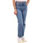MONDAY PREMIUM Jean Mom  Femme Monday Premium 388. Coloris disponibles : Bleu