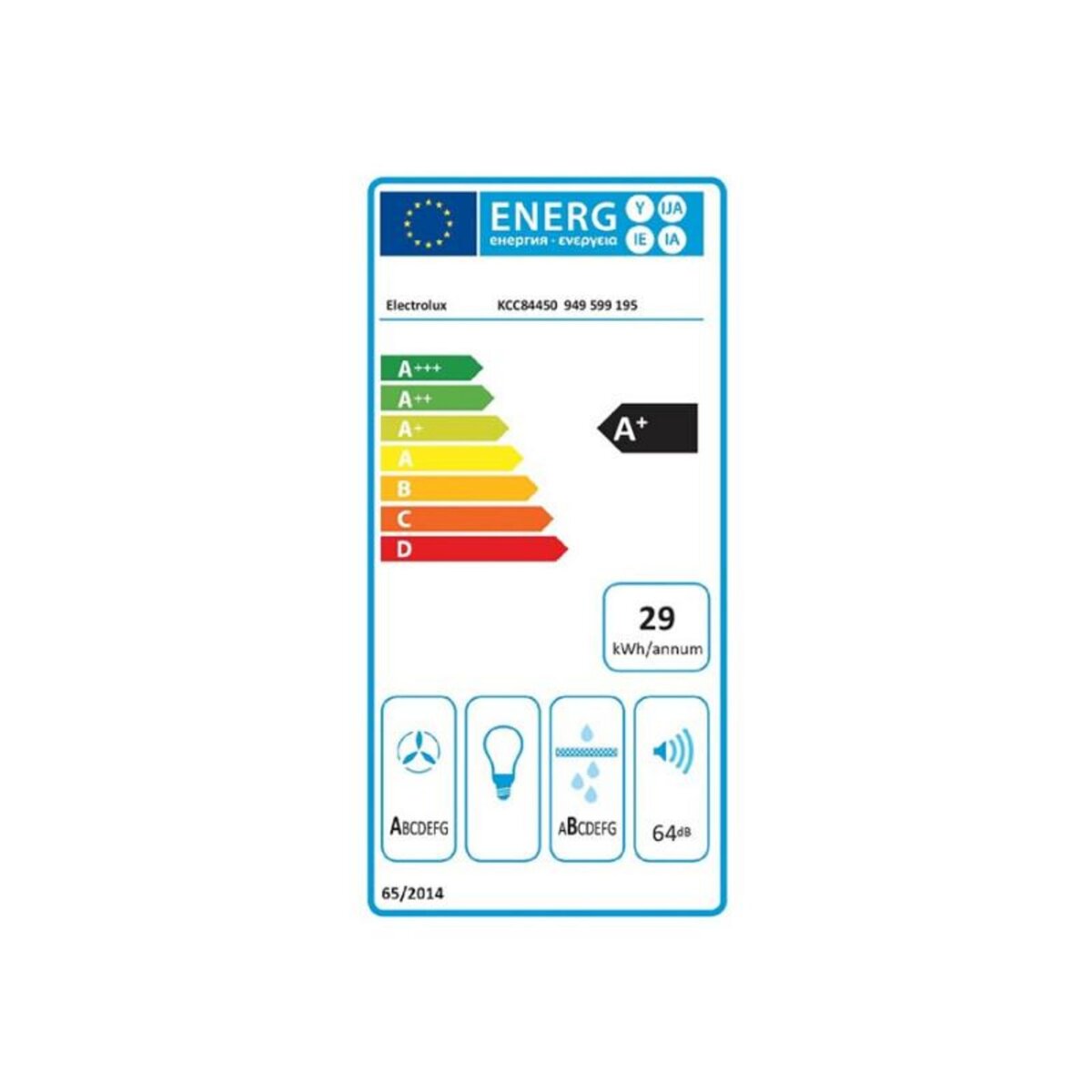 AEG Plaque induction Aeg CCE84779CB + HOTTE INTEGREE Recyclage