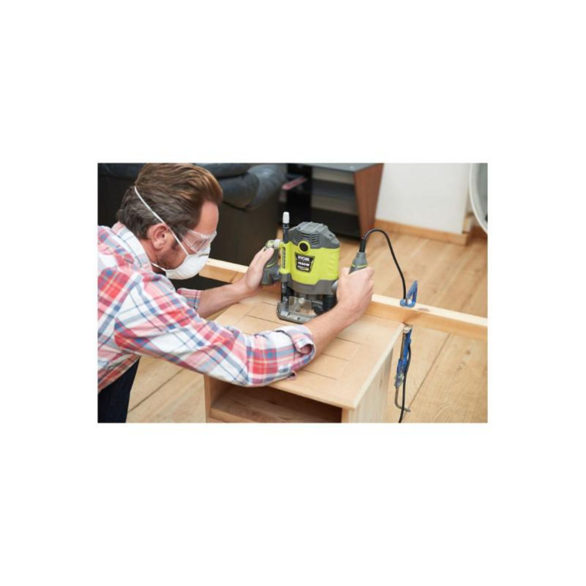 Ryobi Défonceuse électrique RYOBI - 1600W - 254mm - RRT1600-K