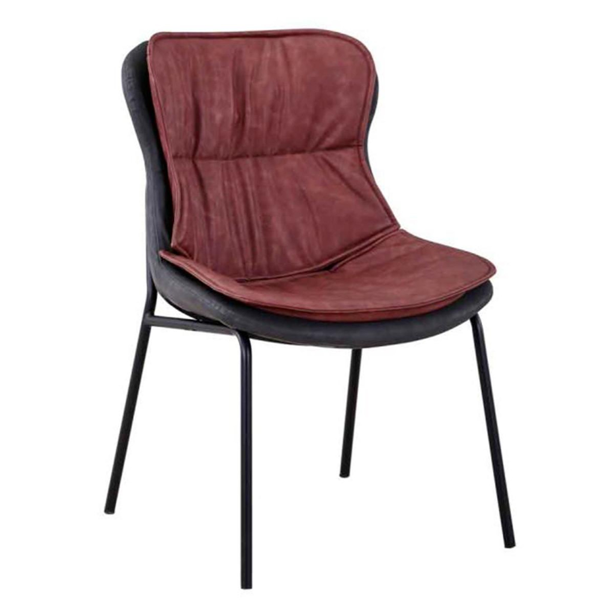 Voir la diapositive 1 : Paris Prix Chaise design  brady  84cm marron & gris
