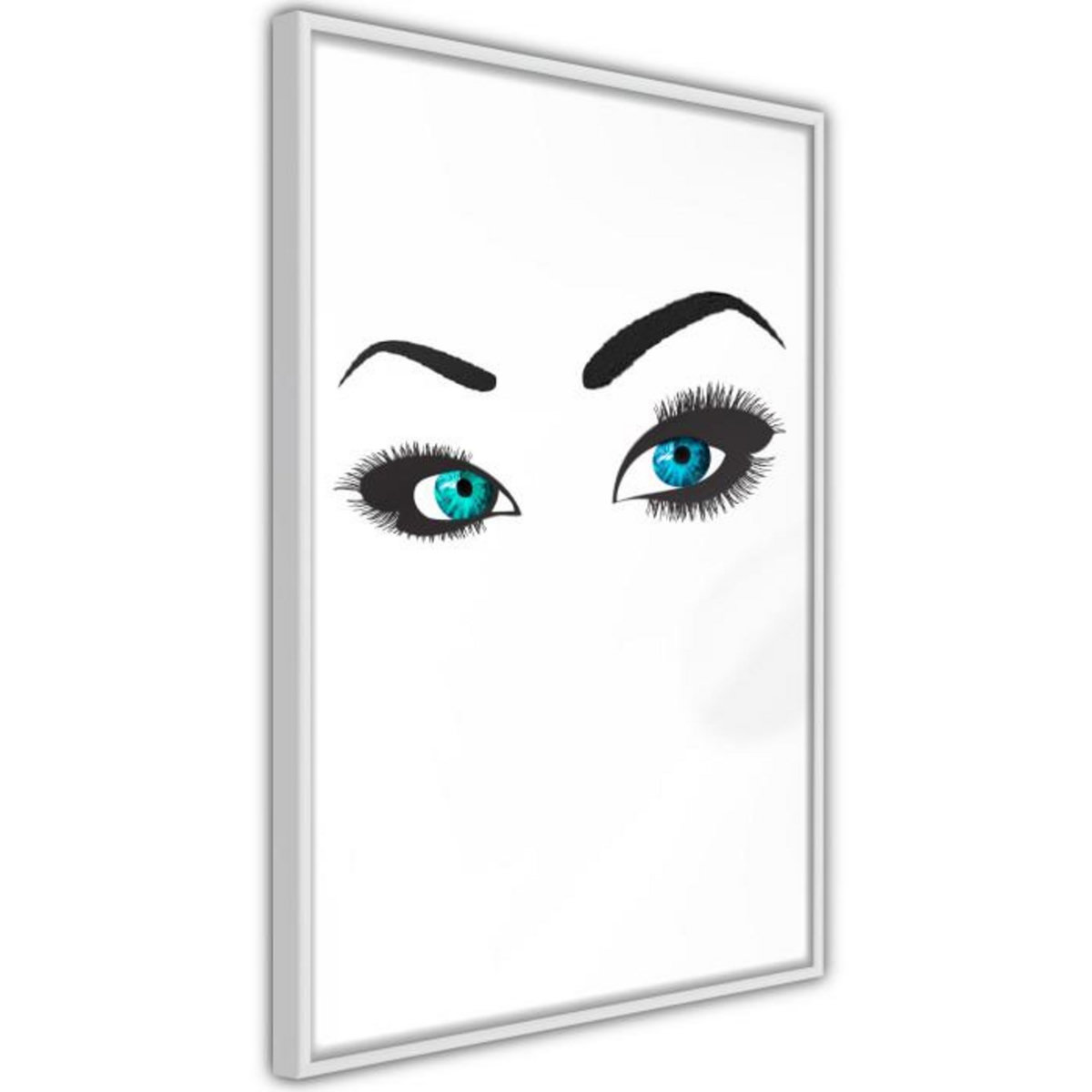 Paris Prix Affiche Murale Encadrée  Piercing Gaze