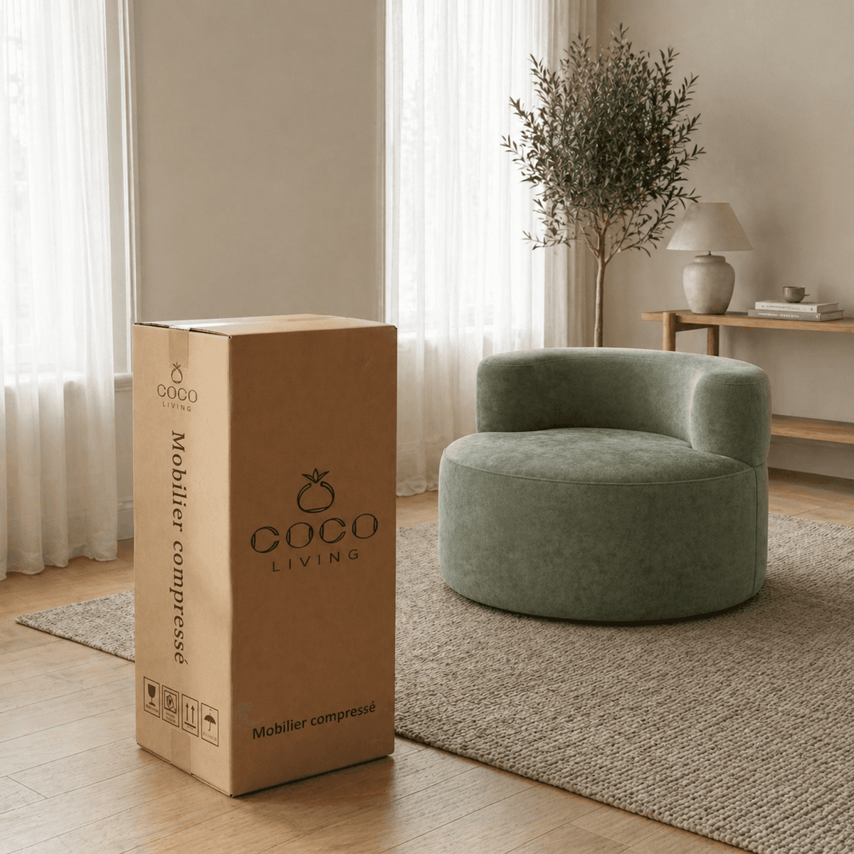 COCO LIVING Coco Living Fauteuil Milo