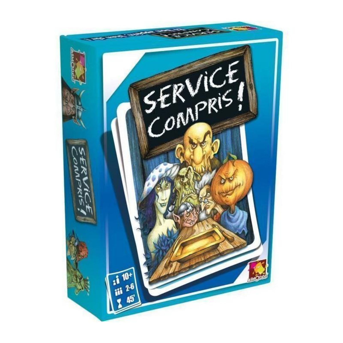 Asmodee ASMODEE - Service Compris - Jeu de societe