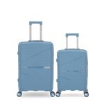 OBAGO OBAGO - LOT DE 2 - Valises weekend et cabine VELA. Coloris disponibles : Vert, Bleu, Gris, Rose, Marron