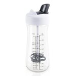 Paris Prix Shaker Bec Verseur  2 en 1  500ml Transparent