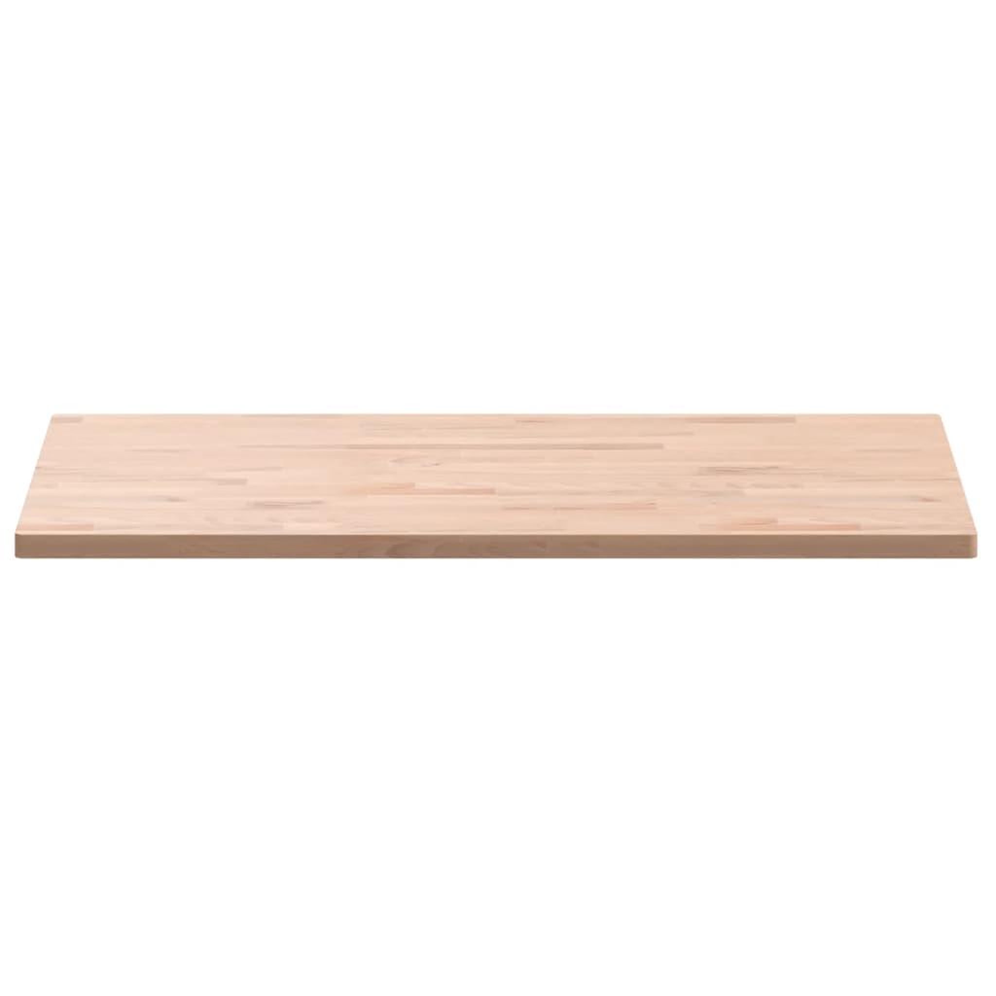 Voir la diapositive 4 : VIDAXL Dessus de table 100x60x2,5cm rectangulaire bois massif de hetre