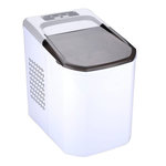 Alpina Machine à glaçons 112W Cycles de 9 glaçons 10 à 12 min 2 tailles Couvercle Transparent ALPINA