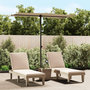 Voir la diapositive 1 : VIDAXL Parasol de jardin avec mat en aluminium 180x110 cm taupe