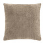 Voir la diapositive 1 : Paris Prix Coussin Déco en Velours Chenillé  Leo  45x45cm Sable